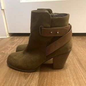 Suede Ankle Booties